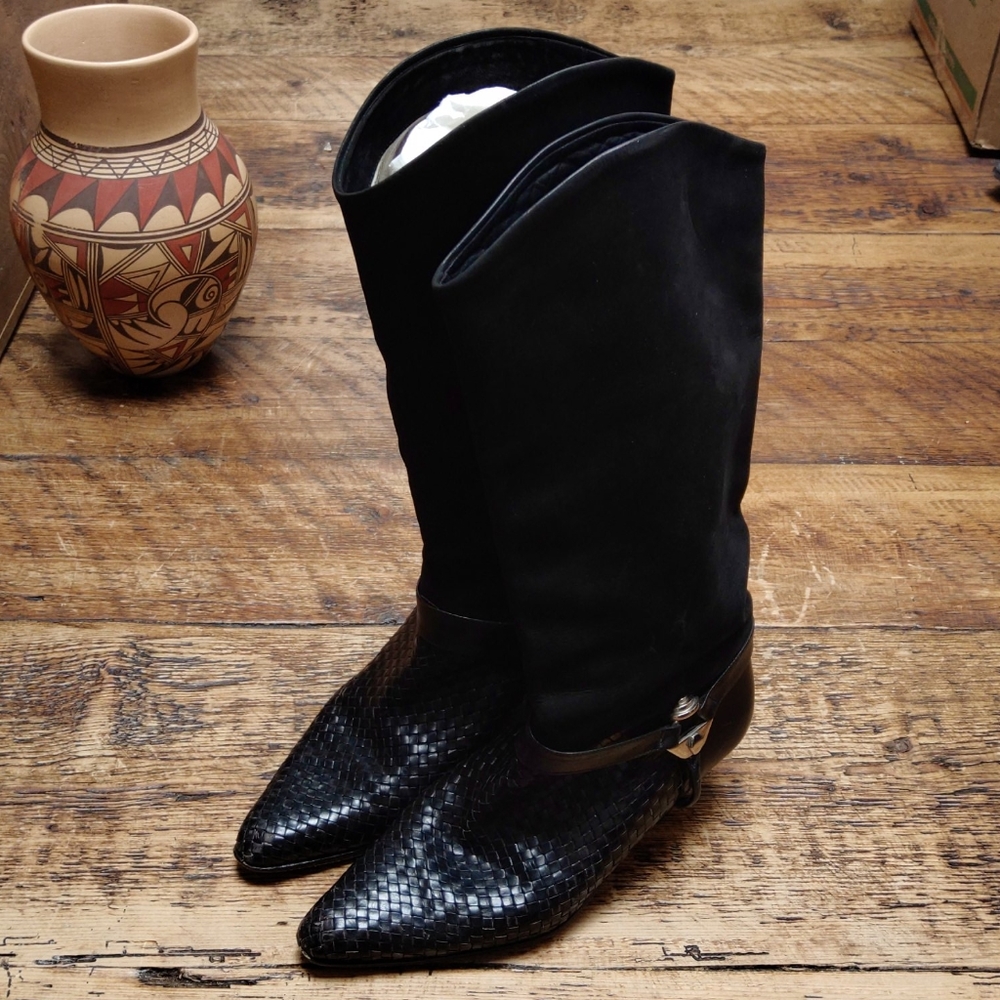 Black Leather boots